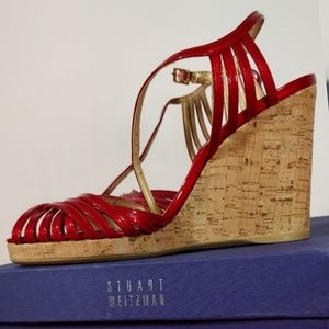 NWT | stuart weitzman | red pump